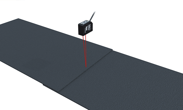 板ゴムの重なり検査