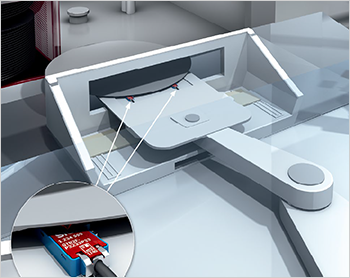 ウェハロボットでの有無検出・位置監視
