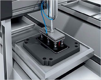 グリッパでのワーク有無検出