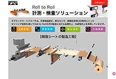 Roll to Roll 計測・検査ソリューション